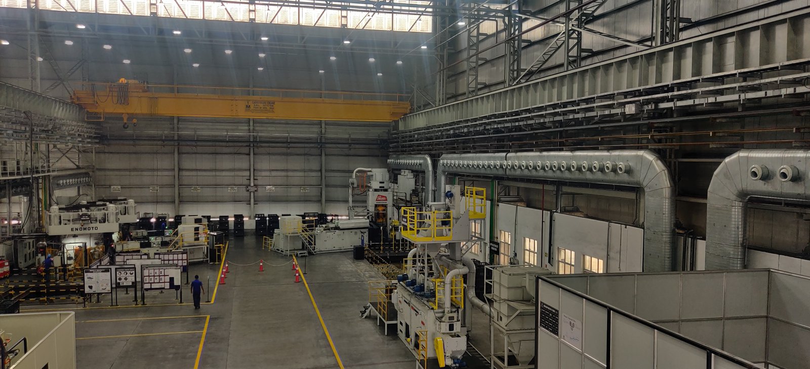 Heavy Structural Steel Fabrication Plant